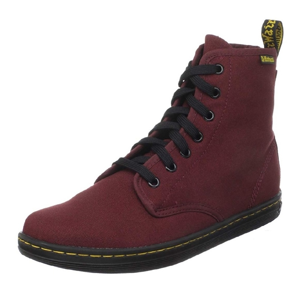 Maroon Doc Martens